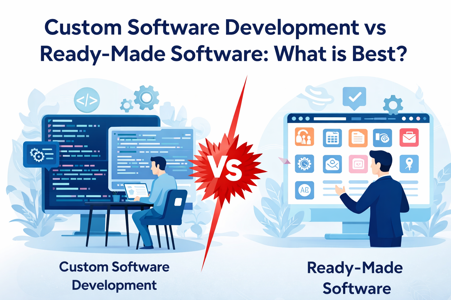 Custom Software Development vs Ready-Made Software: What is Best?